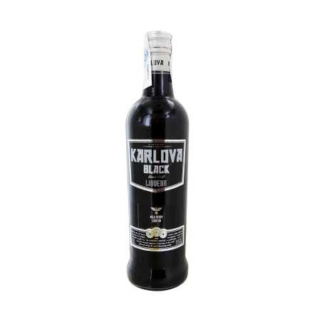 ERISTOFF Black Bebida espirituosa de vodka negro botella de 70 cl.