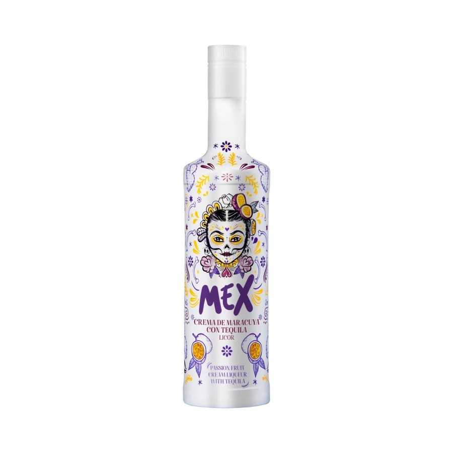 MEX Crema de licor de maracuya con tequila botella 70 cl. MEX Crema de licor de maracuya con tequila botella 70 cl.
