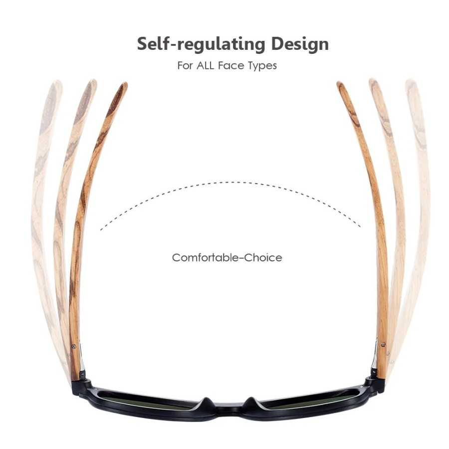 BARCUR-Gafas de sol de lujo para hombre y mujer, lentes de madera con 