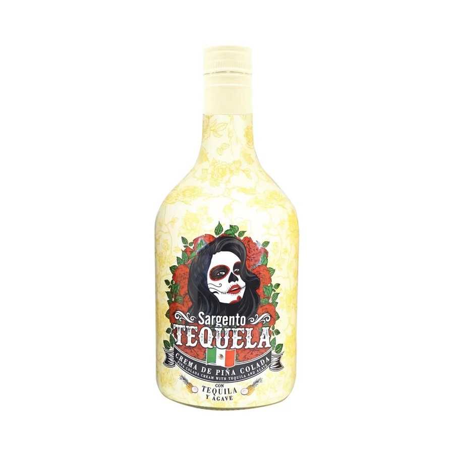 SARGENTO TEQUELA Crema de licor de piña colada con tequila y Agave SARGENTO TEQUELA botella de 70 cl. SARGENTO TEQUELA Crema de licor de piña colada con tequila y Agave SARGENTO TEQUELA botella de 70 cl.