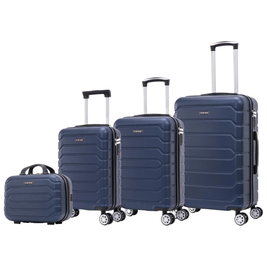 Conjunto de Maletas de Viaje Elegantes: Carcasa Ligera de ABS, Cerradu