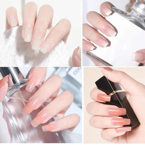 Kit de Gel para uñas con lámpara LED UV, juego de manicura acrílica, h