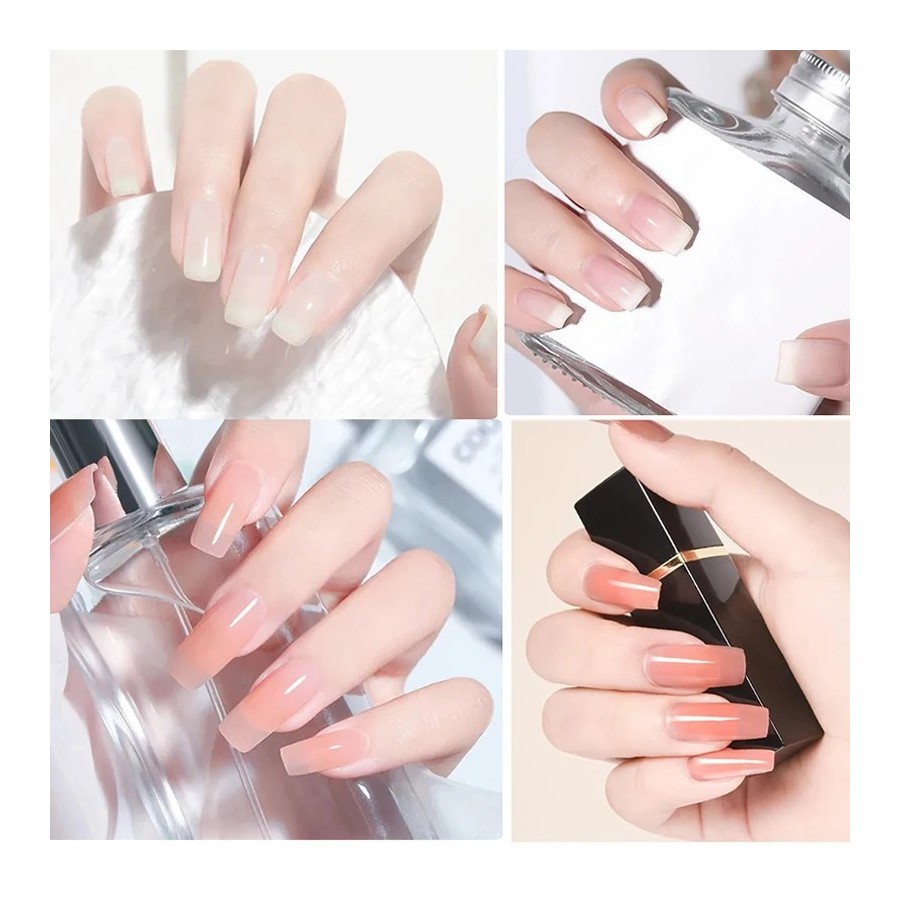 Kit de Gel para uñas con lámpara LED UV, juego de manicura acrílica, h