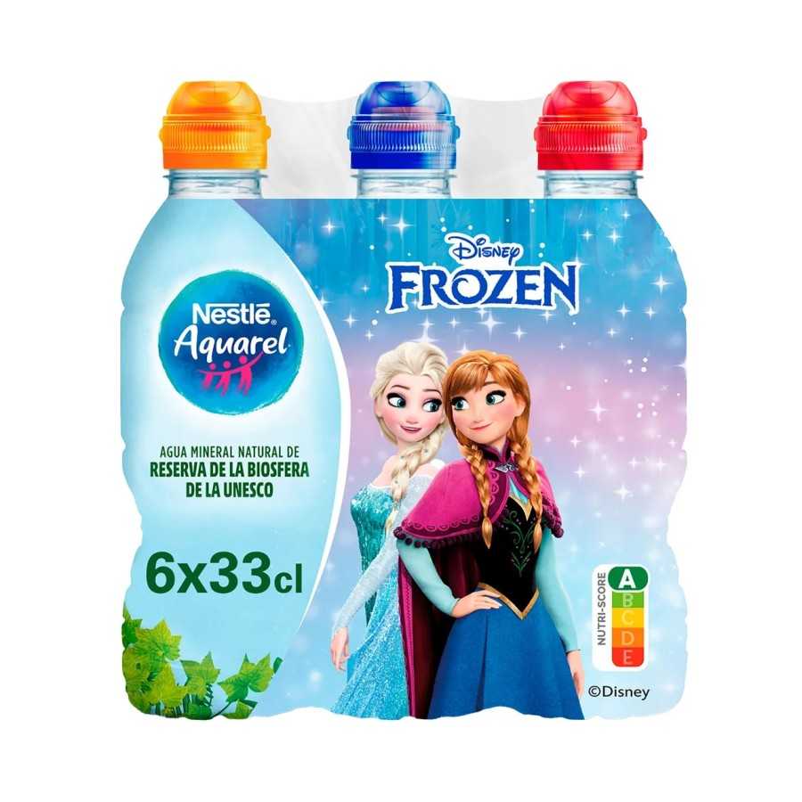 AQUAREL Agua mineral botella de 33 cl. pack de 6 uds. AQUAREL Agua mineral botella de 33 cl. pack de 6 uds.