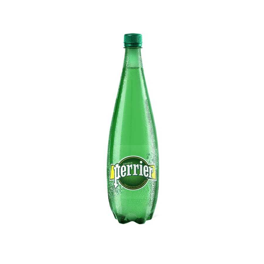 PERRIER Agua mineral con gas botella de 1 l.