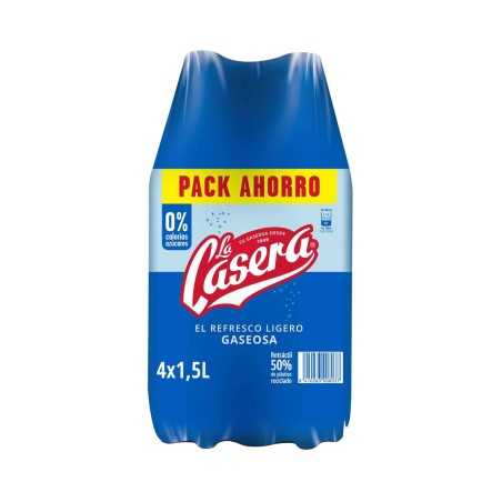 LA CASERA Gaseosa pack 4 uds. x 1,5 l.