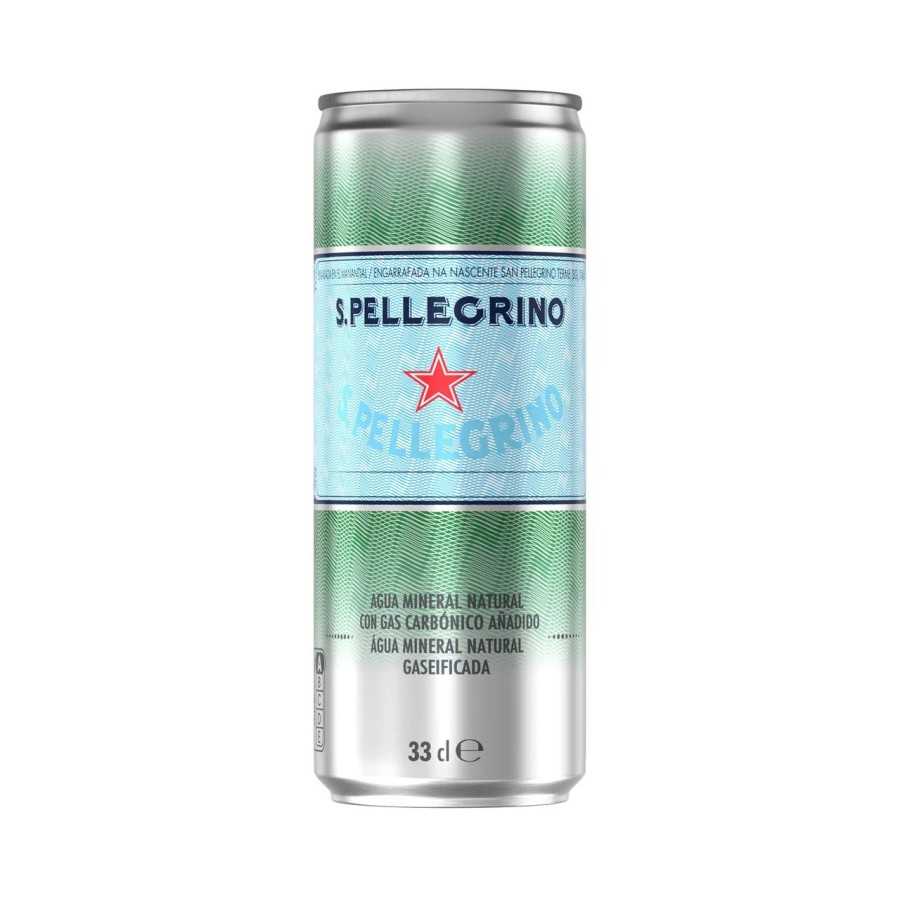 S: PELLEGRINO Aguan con gas 33 cl. S: PELLEGRINO Aguan con gas 33 cl.