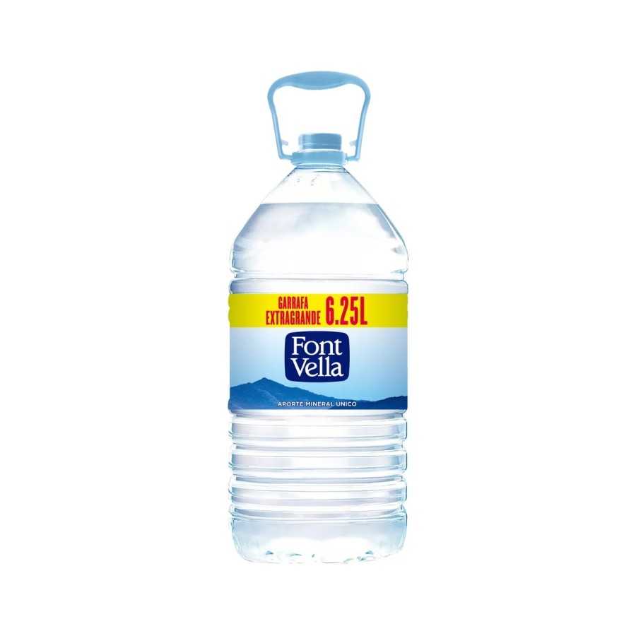 FONT VELLA Agua mineral garrafa de 6,25 l.