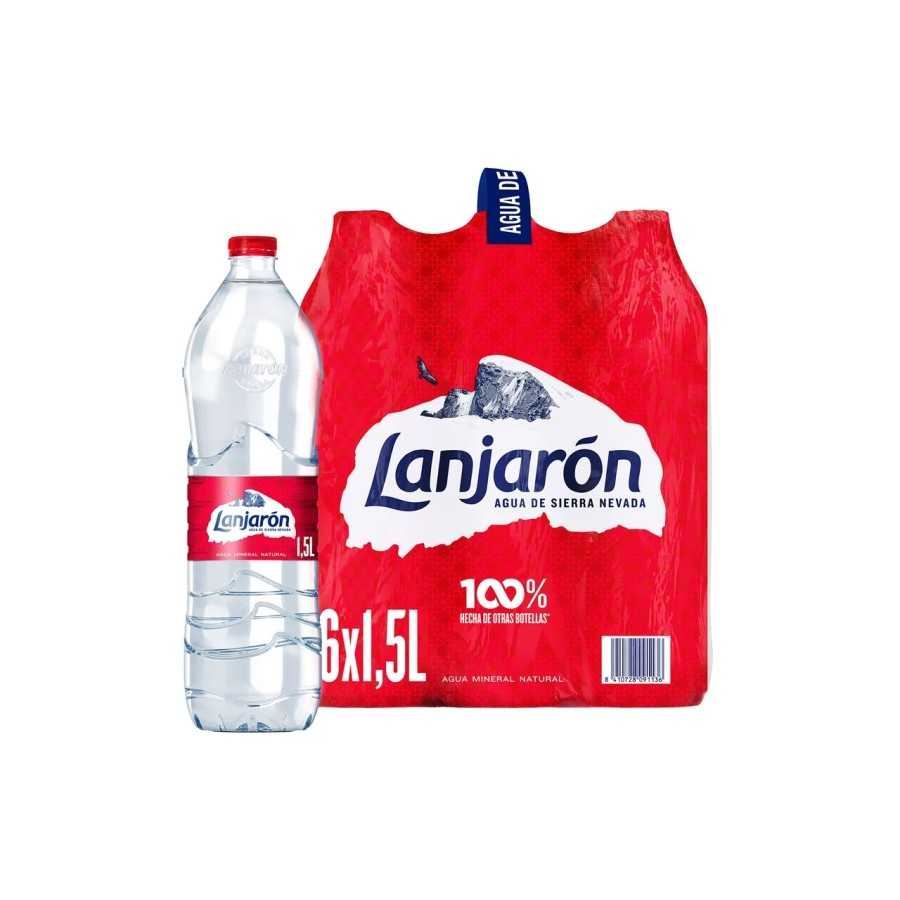 LANJARÓN Agua mineral pack de 6 uds x 1,5 l.