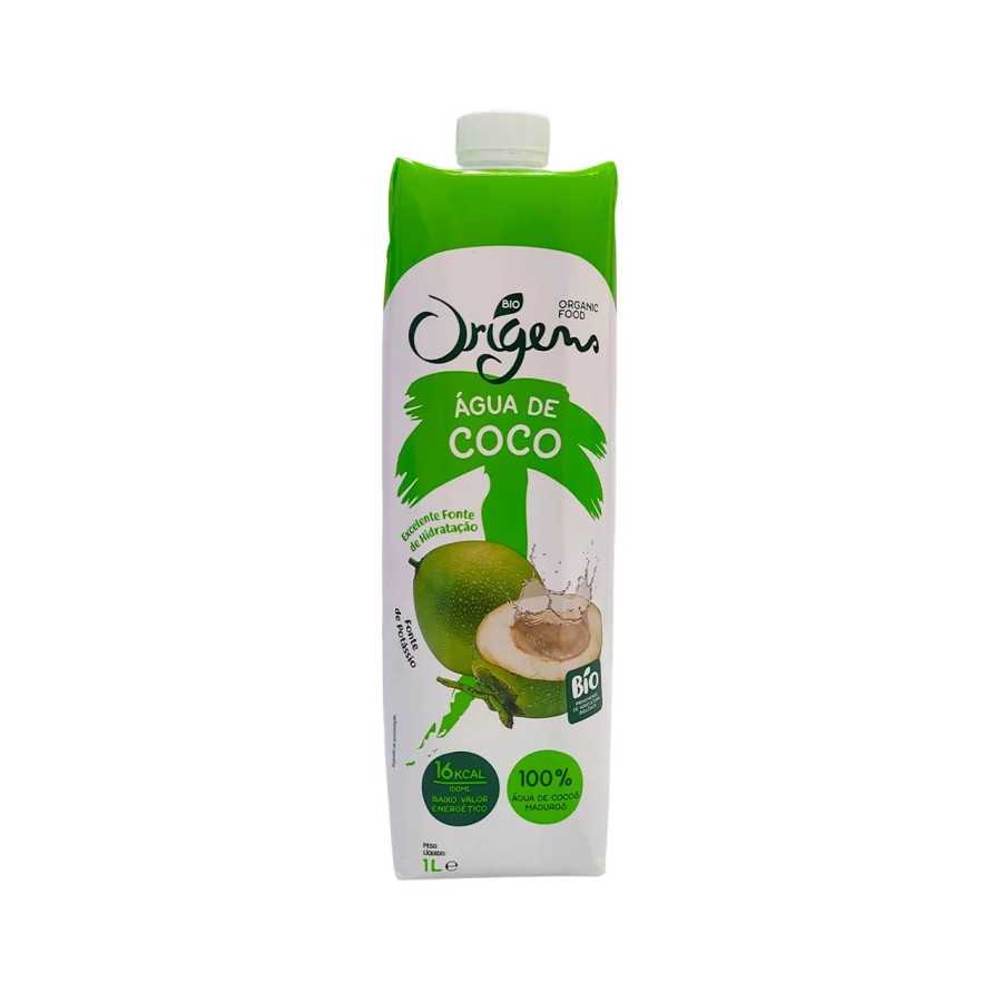 ORIGENS Agua de coco ecológica ORIGENS 1 l.