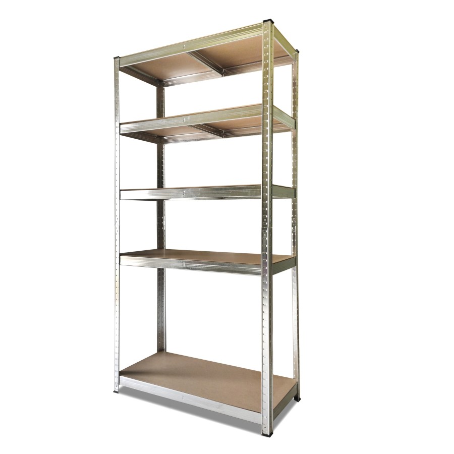 Estantería Metálica Galvanizada Nyana Home 875kg 5 Baldas 180x90x40cm