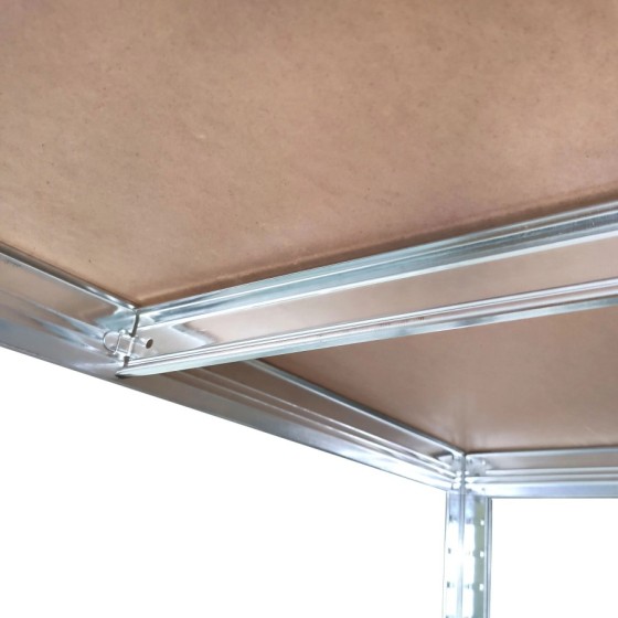 Estantería Metálica Galvanizada Nyana Home 875kg 5 Baldas 180x90x40cm Estantería Metálica Galvanizada Nyana Home 875kg 5 Baldas 180x90x40cm