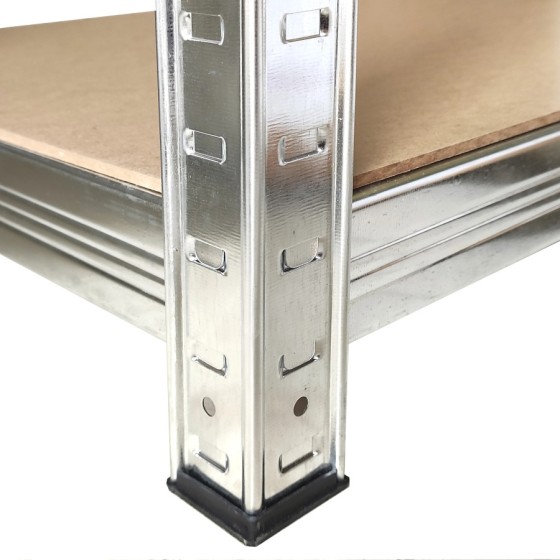 Estantería Metálica Galvanizada Nyana Home 875kg 5 Baldas 180x90x40cm Estantería Metálica Galvanizada Nyana Home 875kg 5 Baldas 180x90x40cm