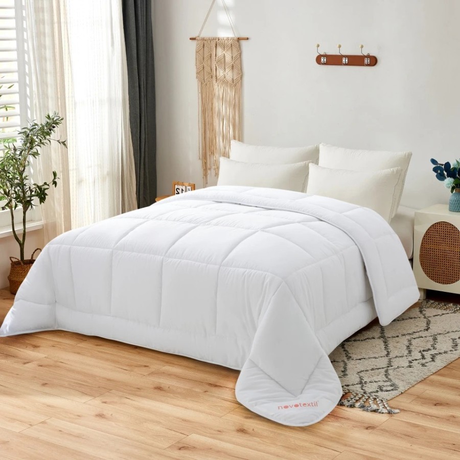 NOVOTEXTIL - Relleno Nórdico Microfibra, Blanco cama desde 90 hasta 20