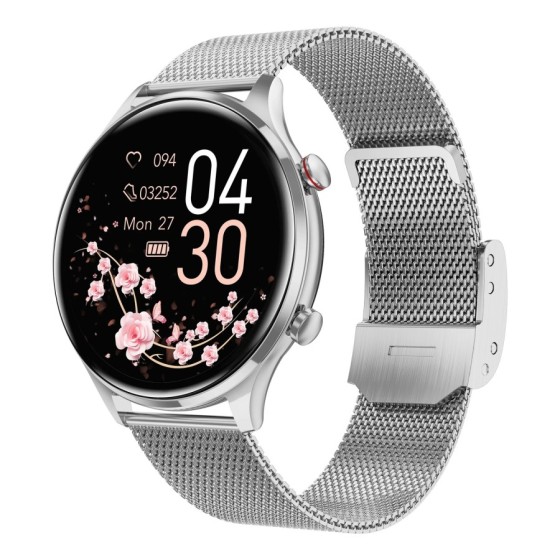 Reloj inteligente deportivo para mujer, dispositivo resistente al agua