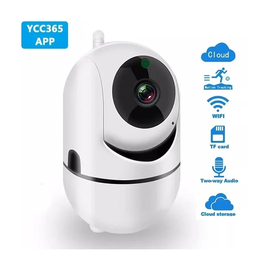Cámara IP YCC365 Plus Smart Home, red de seguimiento automático de seg Cámara IP YCC365 Plus Smart Home, red de seguimiento automático de seg