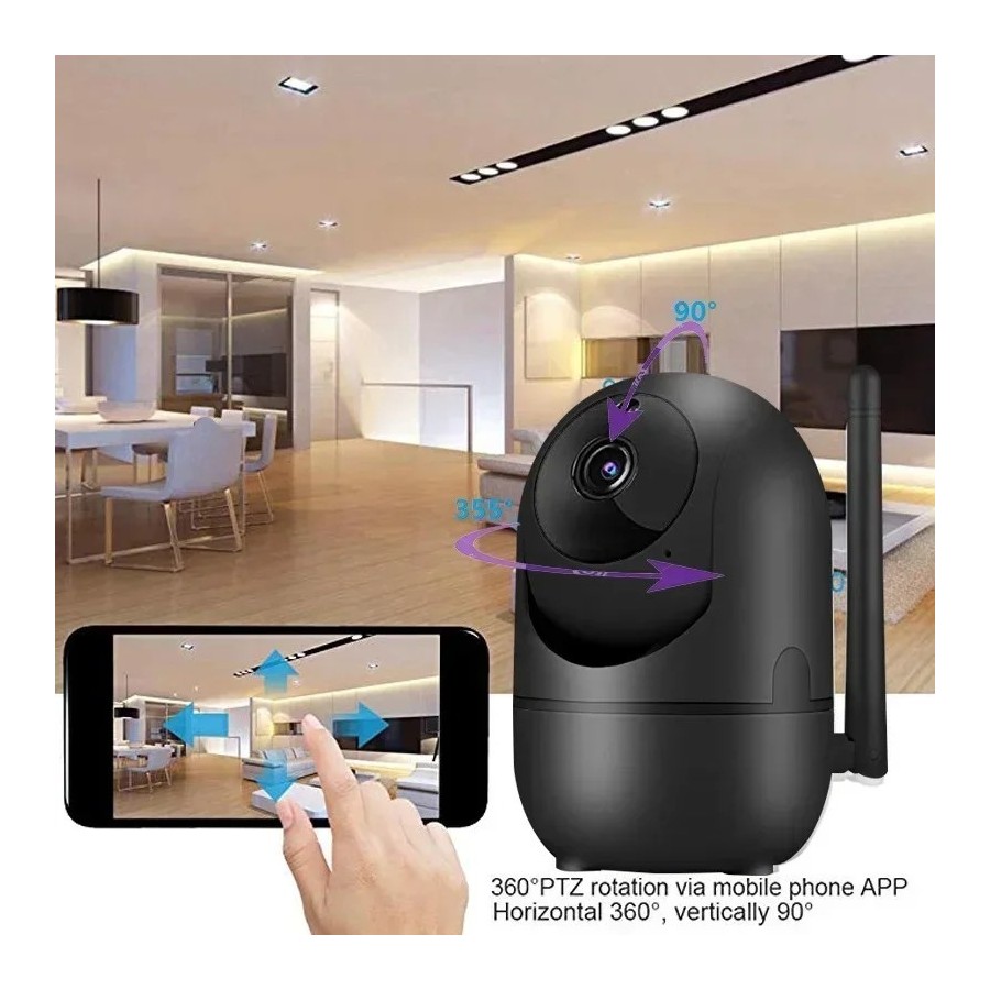 Cámara IP YCC365 Plus Smart Home, red de seguimiento automático de seg