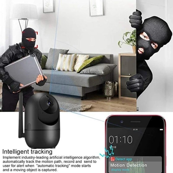 Cámara IP YCC365 Plus Smart Home, red de seguimiento automático de seg Cámara IP YCC365 Plus Smart Home, red de seguimiento automático de seg