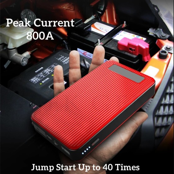 GKFLY 12V 800A 8000mAh arrancador de batería de emergencia amplificado