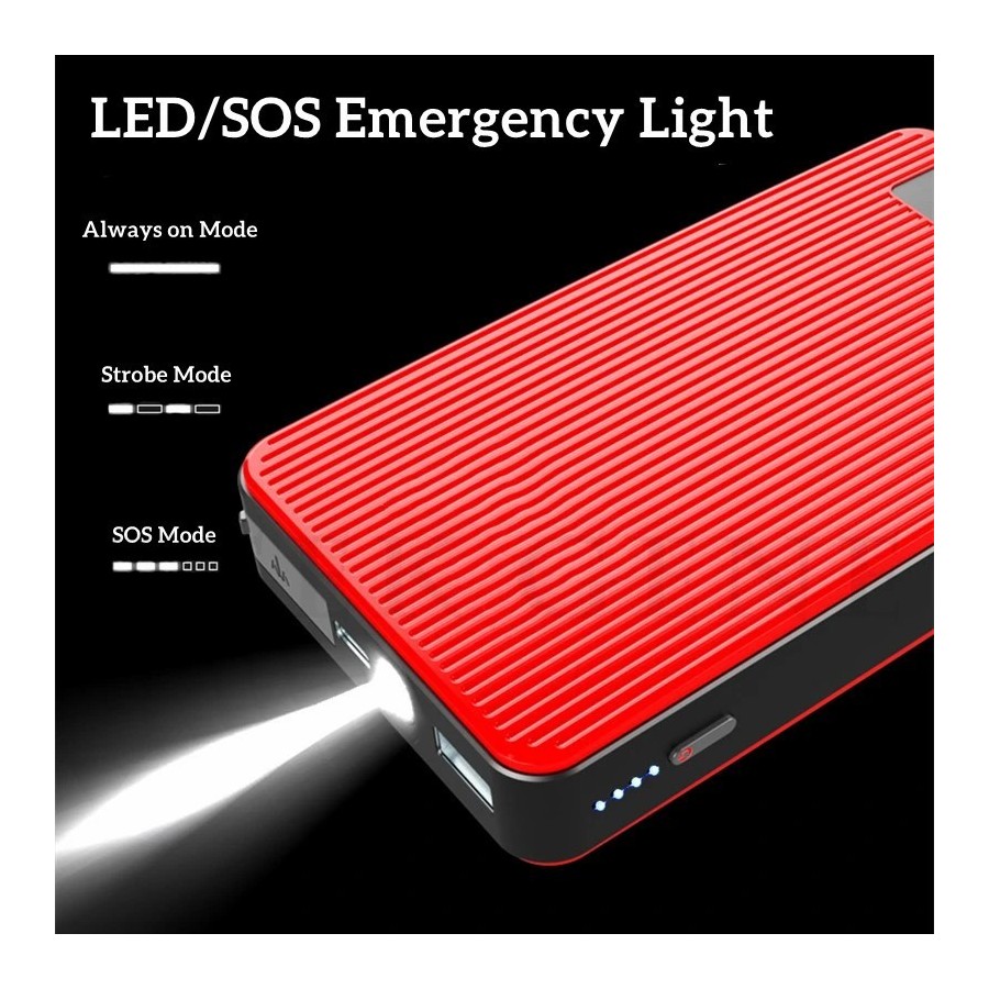 GKFLY 12V 800A 8000mAh arrancador de batería de emergencia amplificado