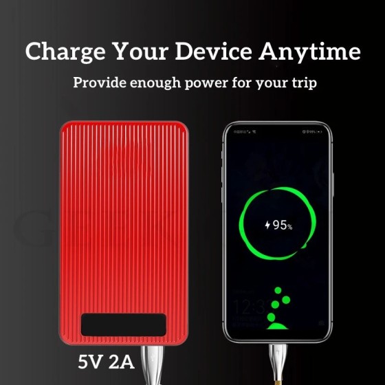 GKFLY 12V 800A 8000mAh arrancador de batería de emergencia amplificado