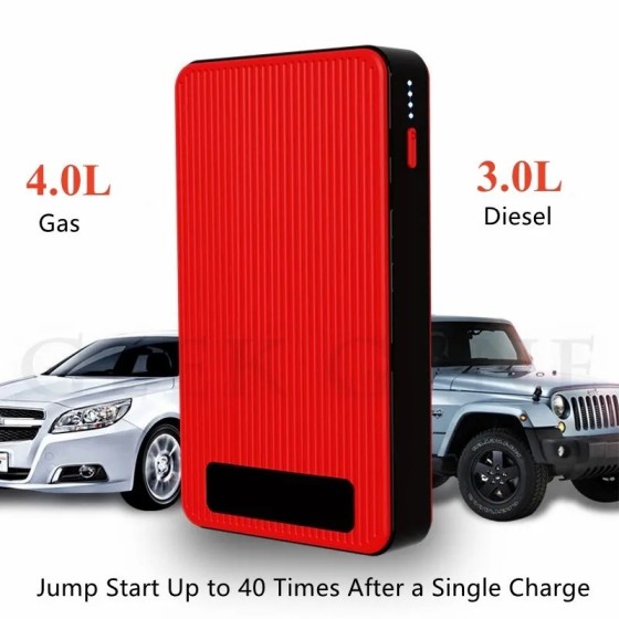 GKFLY 12V 800A 8000mAh arrancador de batería de emergencia amplificado