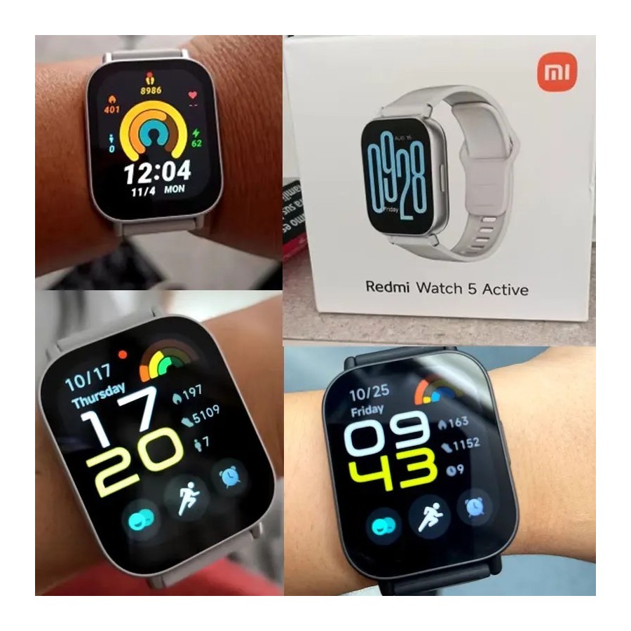 Xiaomi-reloj inteligente Redmi Watch 5 Active ,control del ritmo cardí