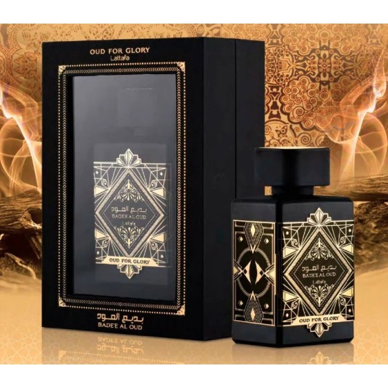 Badee Al Oud Oud for Glory + Atomizador Eau de Parfum con difusor de 1