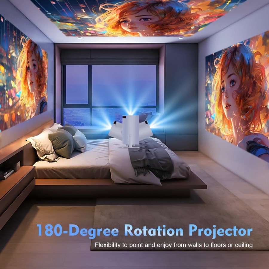 Proyector Magcubic HY300 PRO 4K Android 11 Dual Wifi6 260ANSI Allwinne
