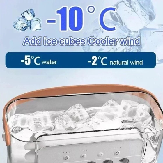 Ventilador nuevo 3 en 1, aire acondicionado, refrigerador de aire pequ