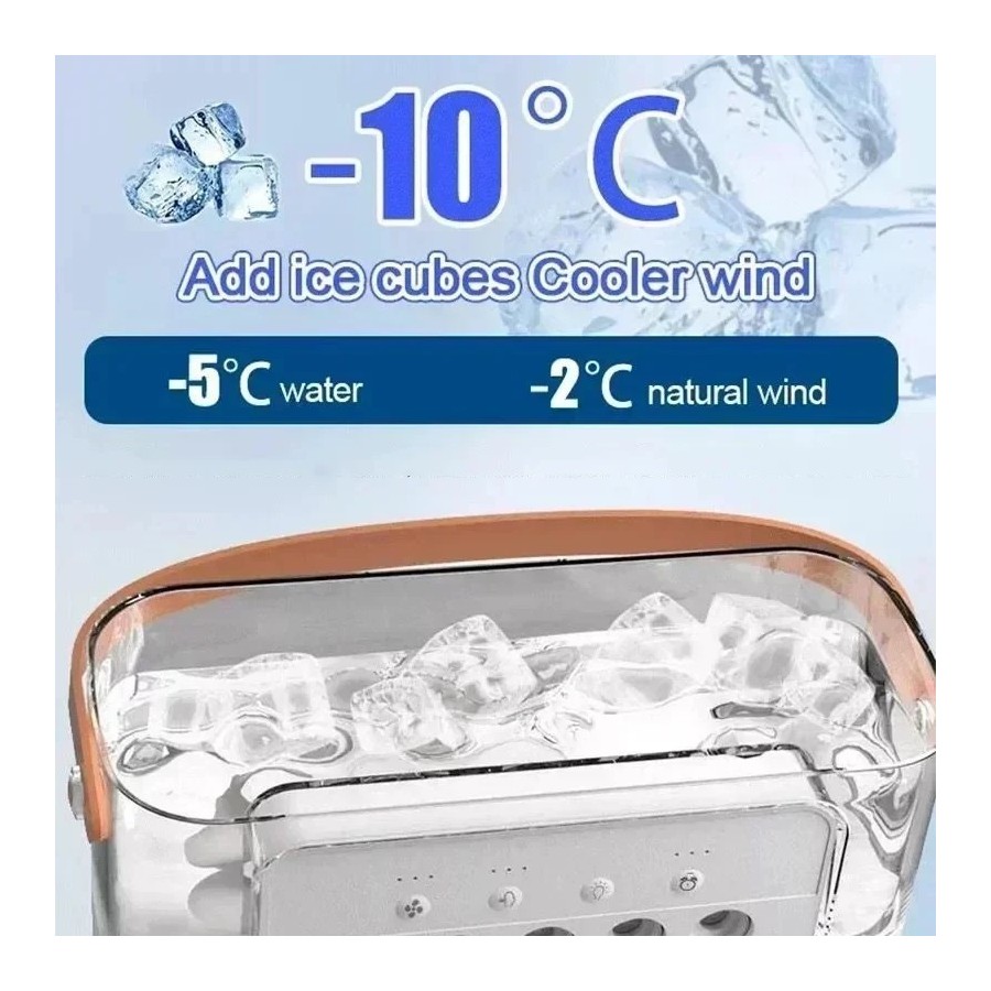 Ventilador nuevo 3 en 1, aire acondicionado, refrigerador de aire pequ