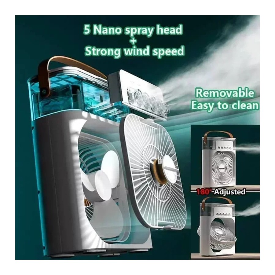 Ventilador nuevo 3 en 1, aire acondicionado, refrigerador de aire pequ