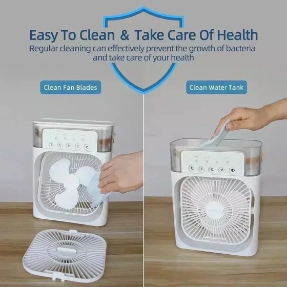 Ventilador nuevo 3 en 1, aire acondicionado, refrigerador de aire pequ