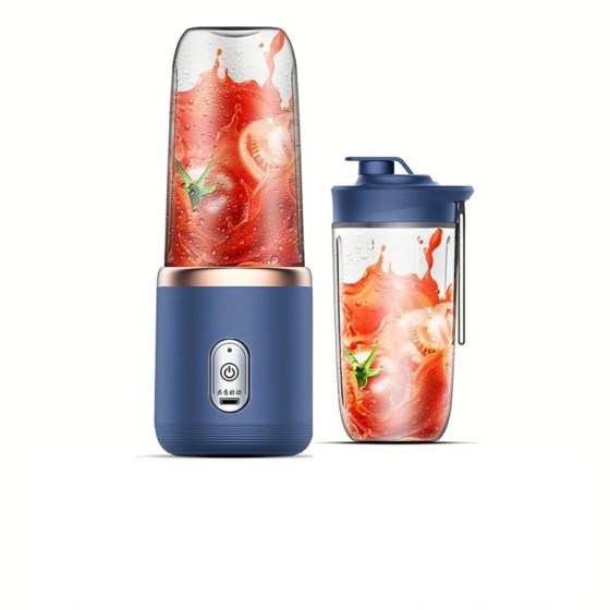 Extractor de Jugo de piezas, taza de jugo pequeña portátil recargable,