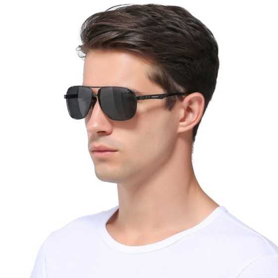 KINGSEVEN-gafas de sol polarizadas de aluminio para hombre y mujer, le