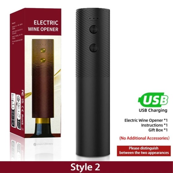 Abridor de botellas de vino eléctrico, sacacorchos automático para vin Abridor de botellas de vino eléctrico, sacacorchos automático para vin