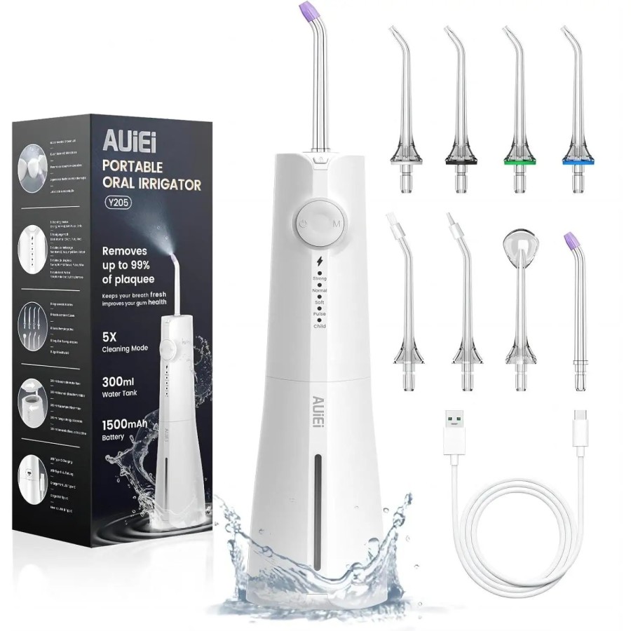 Irrigador Bucal Portatil, Vimmk Irrigador Dental Inalámbrico Profesion