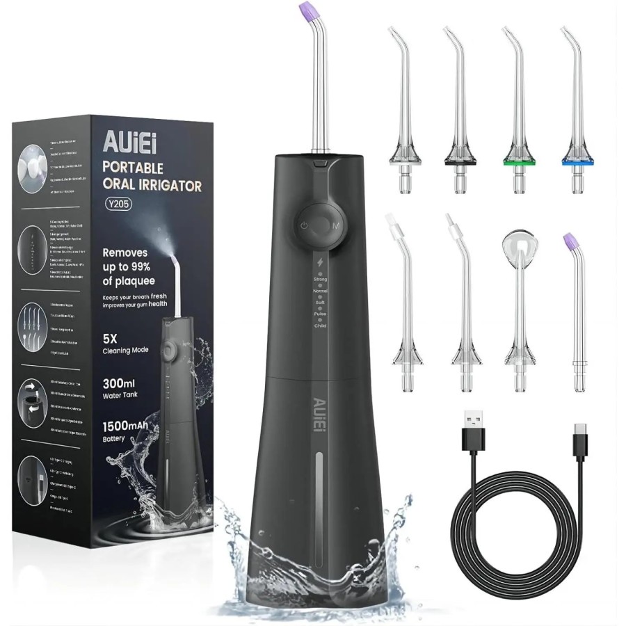 Irrigador Bucal Portatil, Vimmk Irrigador Dental Inalámbrico Profesion