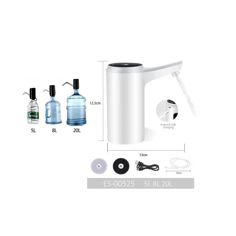 Dispensador de Bomba de Agua, Universal Apto para 5L/8L/20L, Dispensad