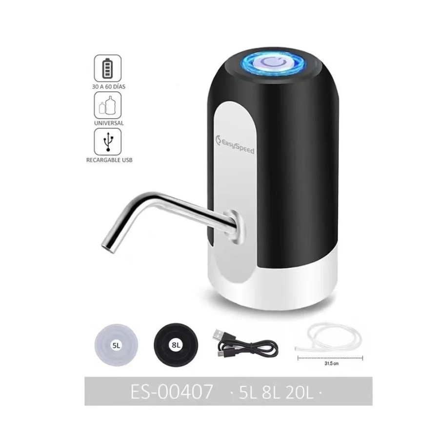 Dispensador de Bomba de Agua, Universal Apto para 5L/8L/20L, Dispensad