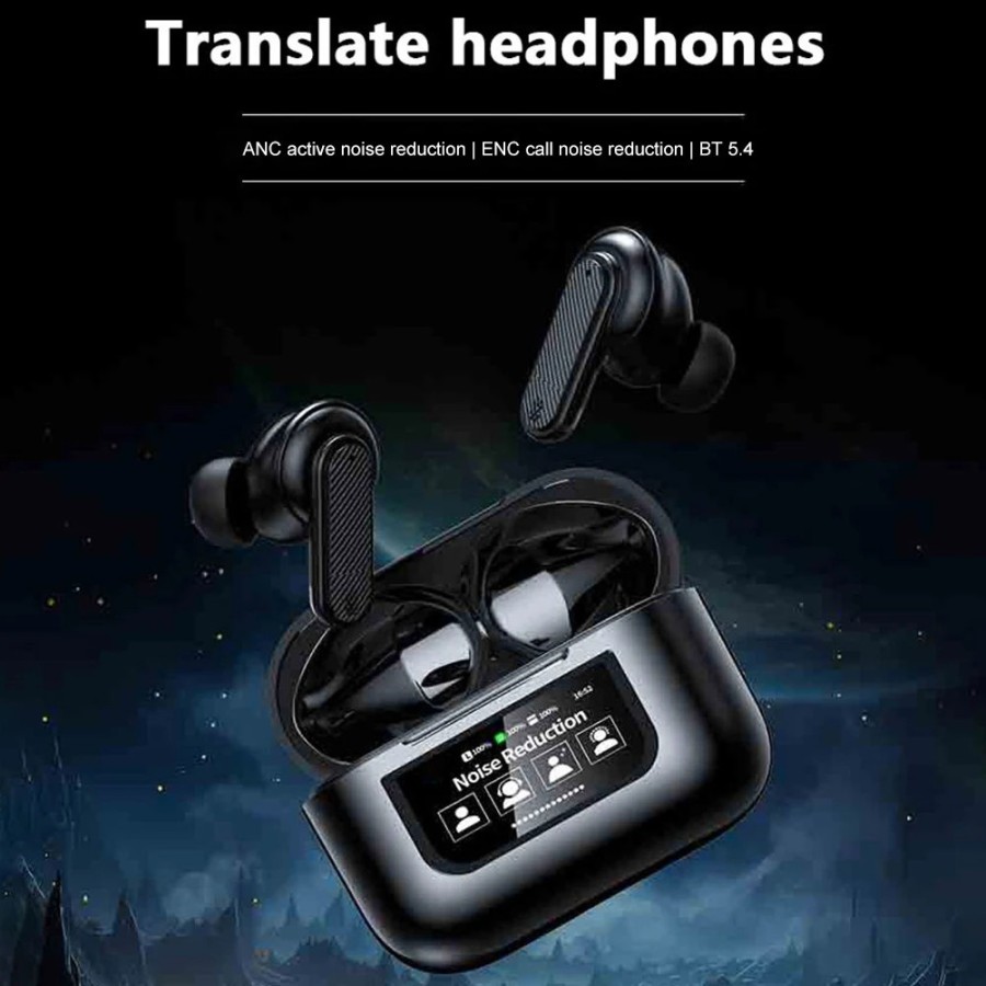 Auriculares inalámbricos con traductor inteligente BT 5,4, traductor d