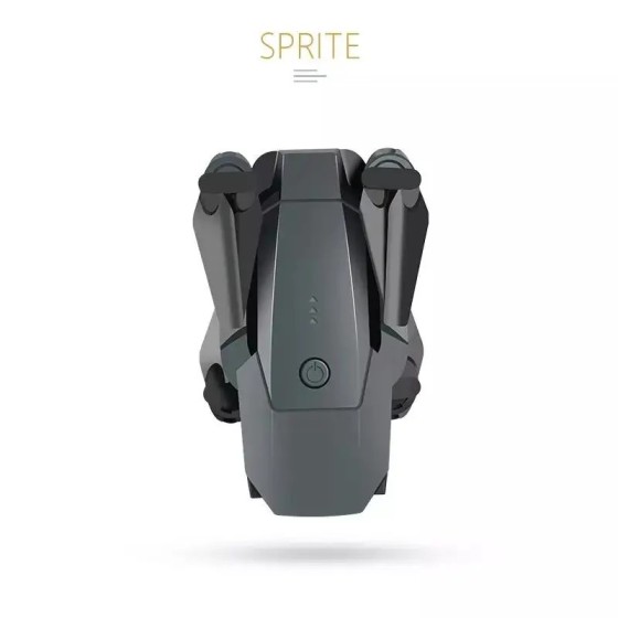 Mini Dron teledirigido E58 para niños, cuadricóptero plegable con cáma