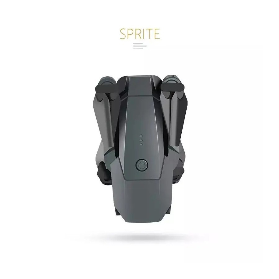 Mini Dron teledirigido E58 para niños, cuadricóptero plegable con cáma