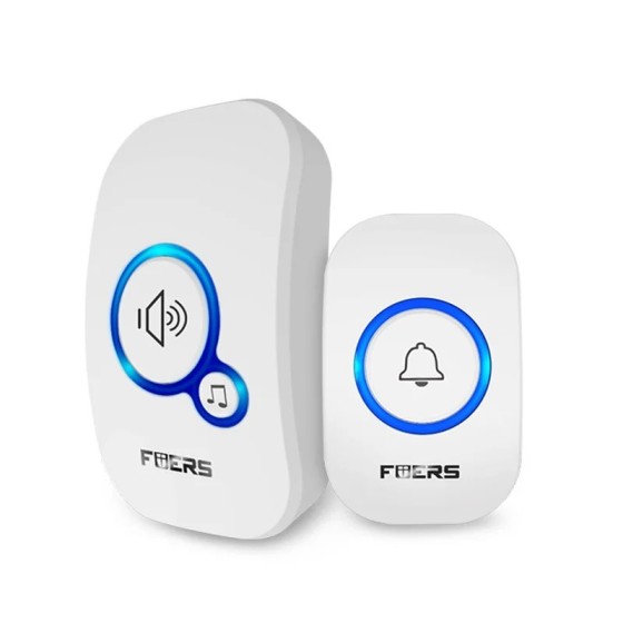 Timbre inalámbrico Fuers, timbre de bienvenida a prueba de agua, timbr Timbre inalámbrico Fuers, timbre de bienvenida a prueba de agua, timbr
