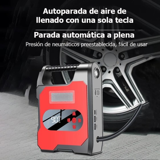12V Fuente de alimentación de arranque de emergencia para coche, bomba