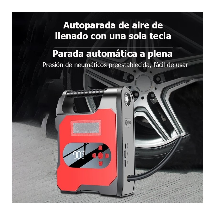 12V Fuente de alimentación de arranque de emergencia para coche, bomba