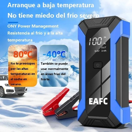 Arrancador de batería de coche portátil, 600A / 1200A / 2000A, refuerz Arrancador de batería de coche portátil, 600A / 1200A / 2000A, refuerz