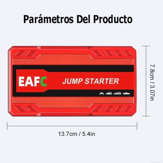 Arrancador de batería de coche portátil, 600A / 1200A / 2000A, refuerz Arrancador de batería de coche portátil, 600A / 1200A / 2000A, refuerz