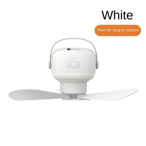 Mini ventilador de techo inalámbrico portátil, ventilador USB con cont