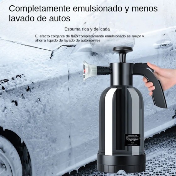 Pulverizador de espuma con bomba de mano, Cañón de espuma neumático de